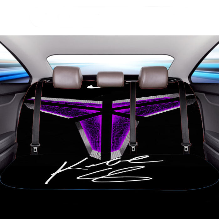 Black Mamba Kobe Bryant Logo Car Back Rear Seat Covers