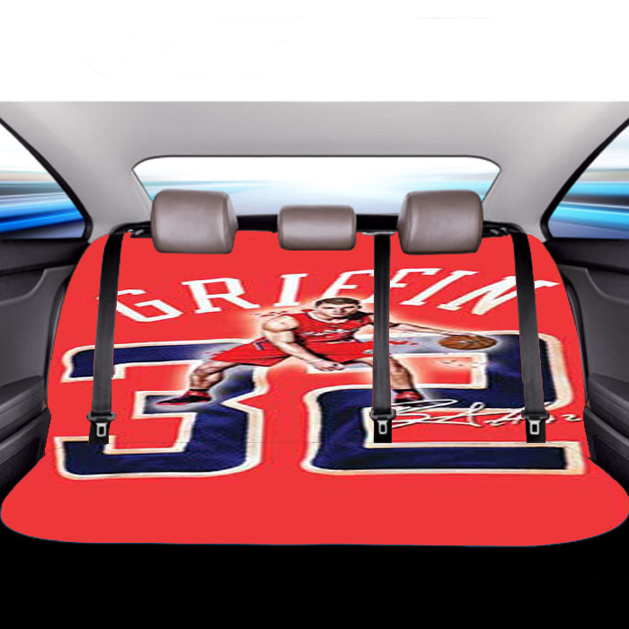 Blake Griffin Jersey Glow Car Back Rear Seat Covers