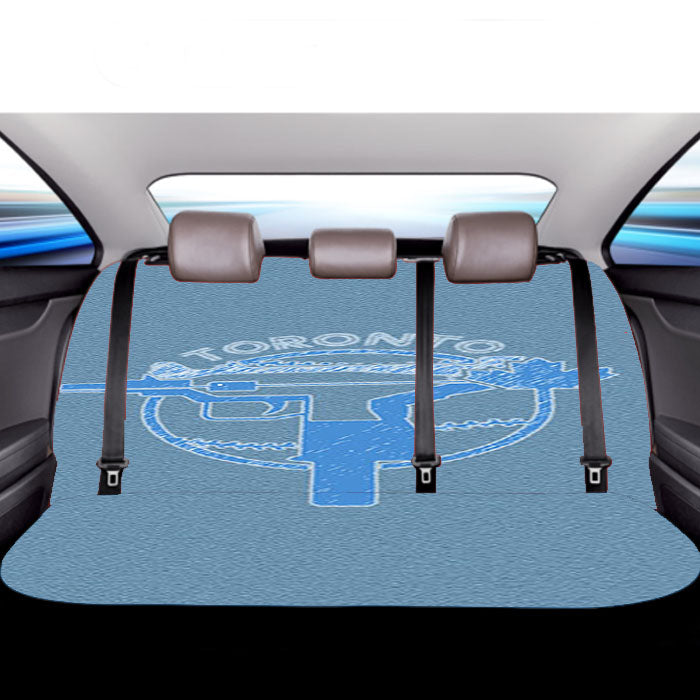 Blue Art Toronto Car Back Rear Seat Covers