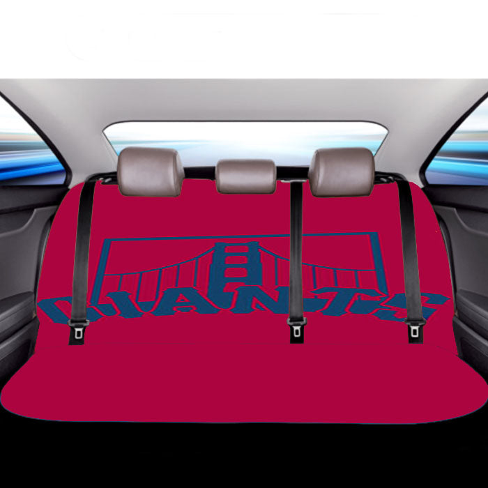 Blue Giants Car Back Rear Seat Covers
