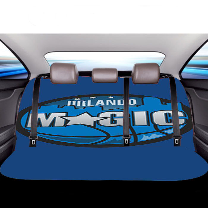 Blue Orlando Magic Car Back Rear Seat Covers