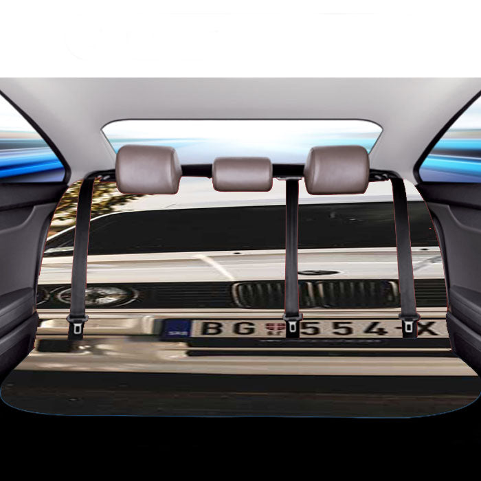 Bmw Head On Car Back Rear Seat Covers