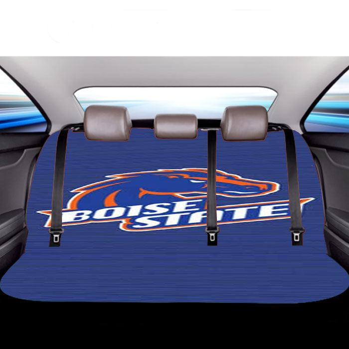 Boise State Mosaic Car Back Rear Seat Covers