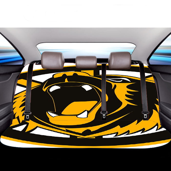 Boston Bruins Hockey Team Emblem Car Back Rear Seat Covers