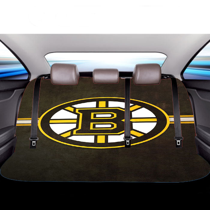 Boston Bruins Nhl Car Back Rear Seat Covers