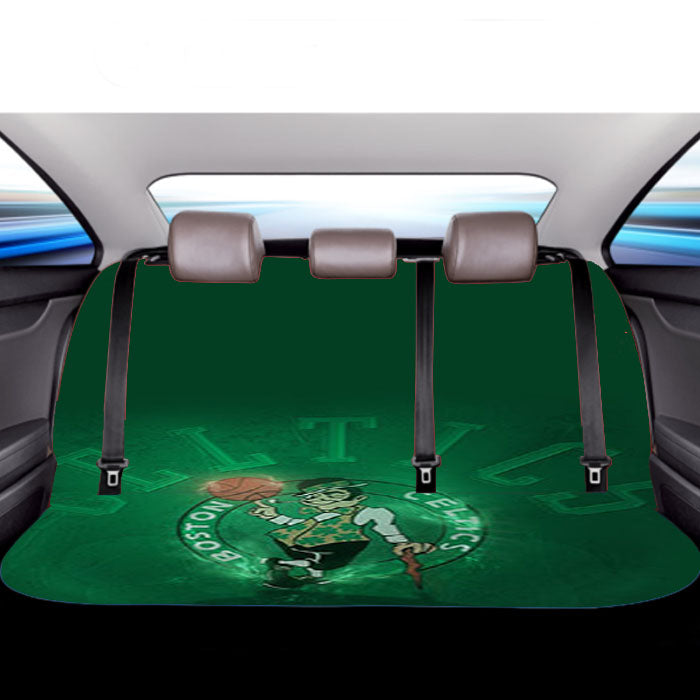 Boston Celtic Cover Car Back Rear Seat Covers