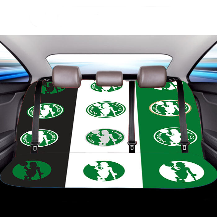 Boston Celtics Announce New Logo Car Back Rear Seat Covers
