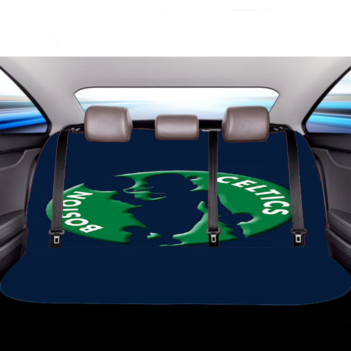 Boston Celtics Art Car Back Rear Seat Covers