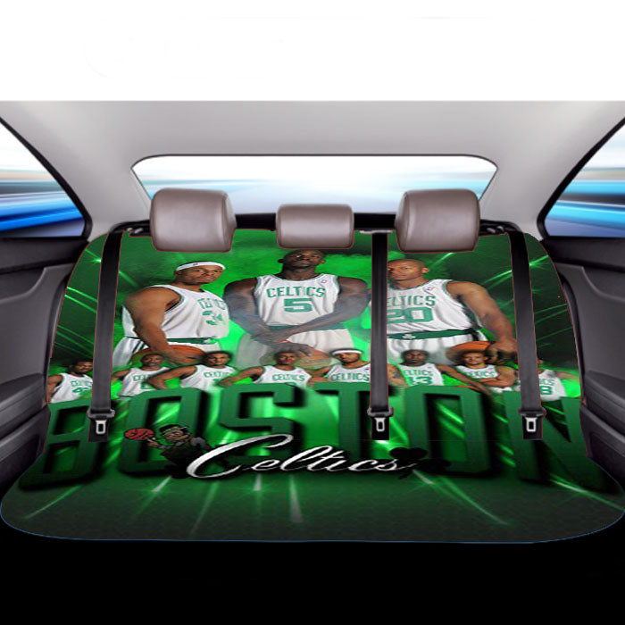 Boston Celtics Basketball Player Car Back Rear Seat Covers