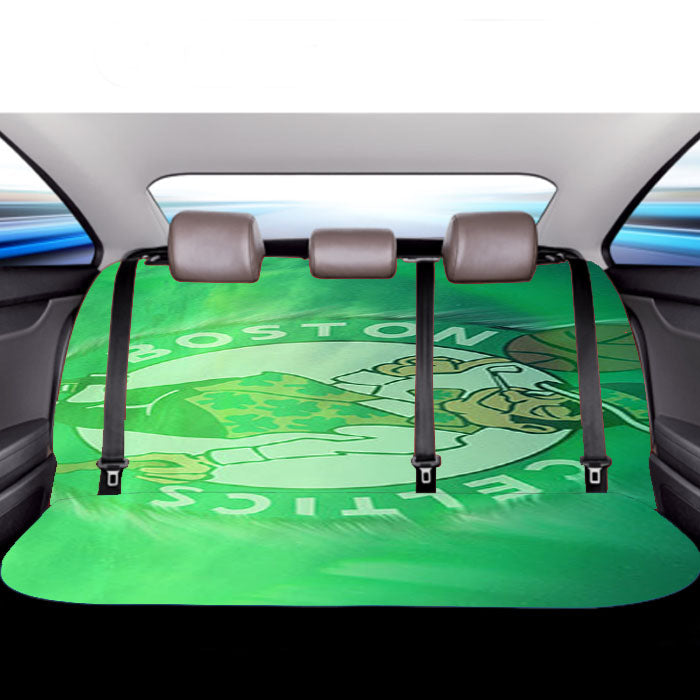 Boston Celtics Green Cover Car Back Rear Seat Covers