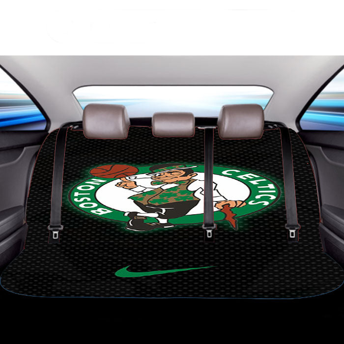 Boston Celtics Nike Carbon Car Back Rear Seat Covers