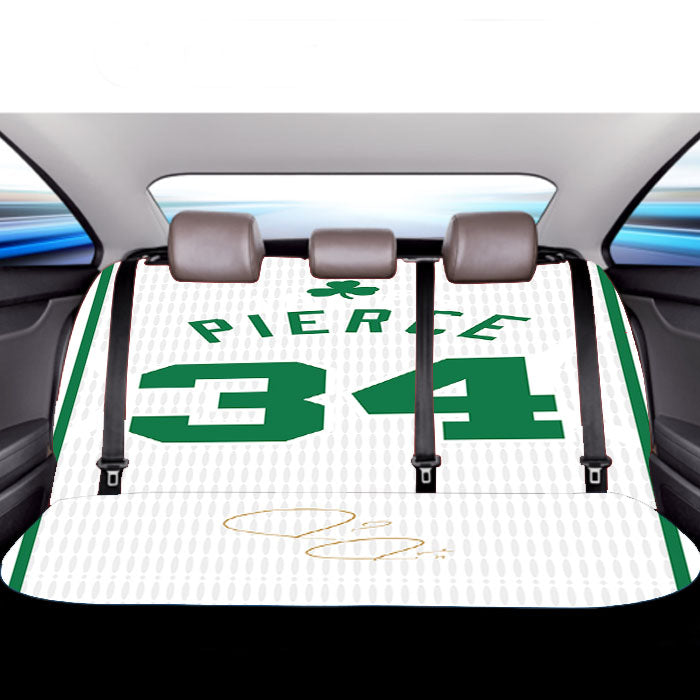 Boston Celtics Pierce Car Back Rear Seat Covers