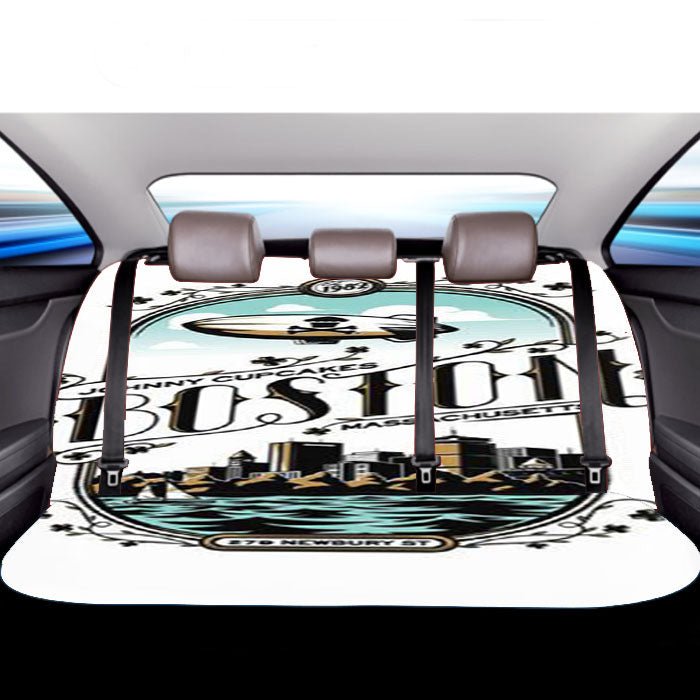 Boston Massachusetts Car Back Rear Seat Covers