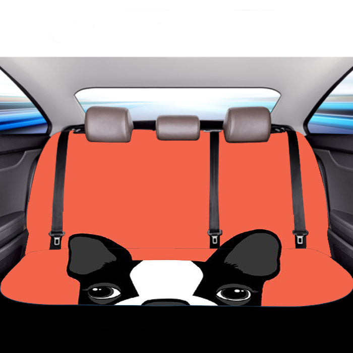 Boston Peek Car Back Rear Seat Covers