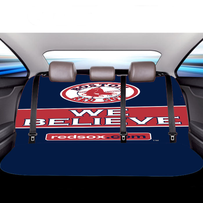 Boston Red Sox Big Car Back Rear Seat Covers