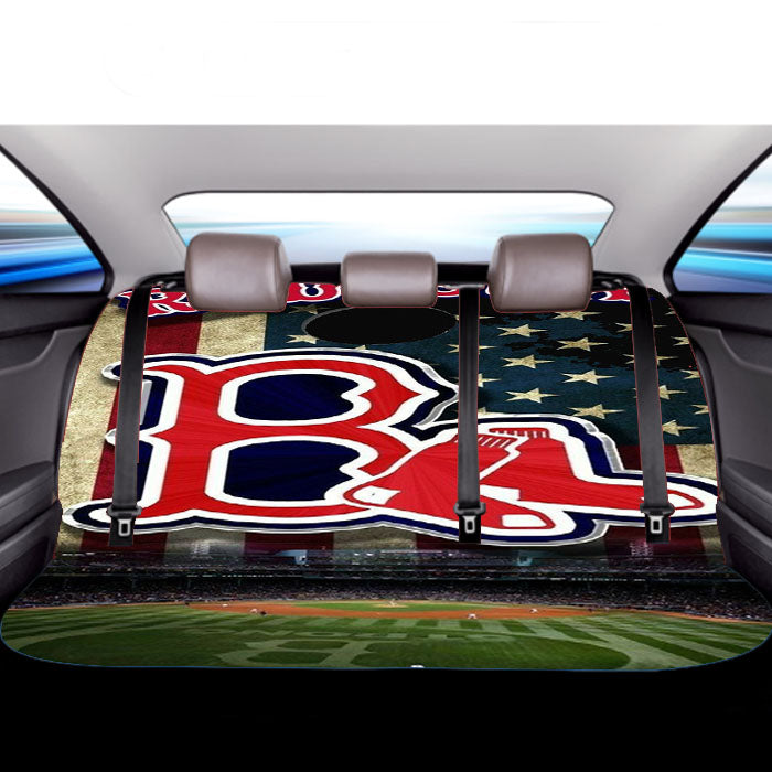 Boston Red Sox New Car Back Rear Seat Covers