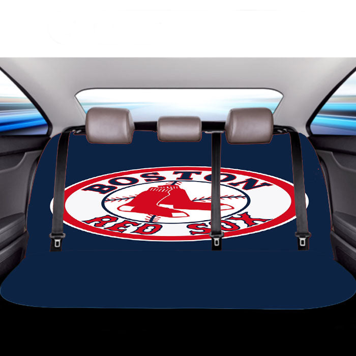 Boston Red Sox On The Forbes Mlb Car Back Rear Seat Covers