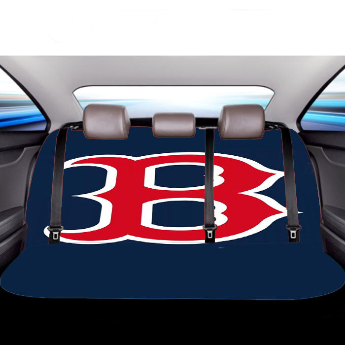 Boston Redsox B Car Back Rear Seat Covers