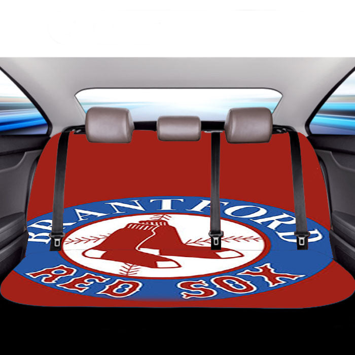 Brantford Red Sox Car Back Rear Seat Covers