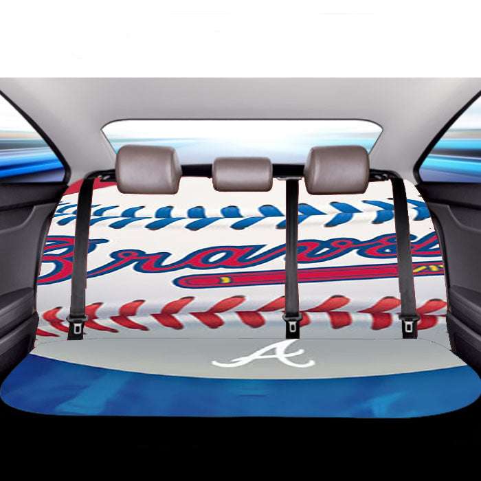 Braves A Car Back Rear Seat Covers