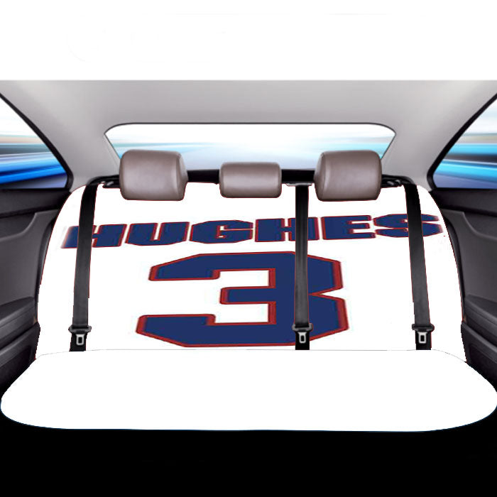 Brent Hughes National Hockey Car Back Rear Seat Covers