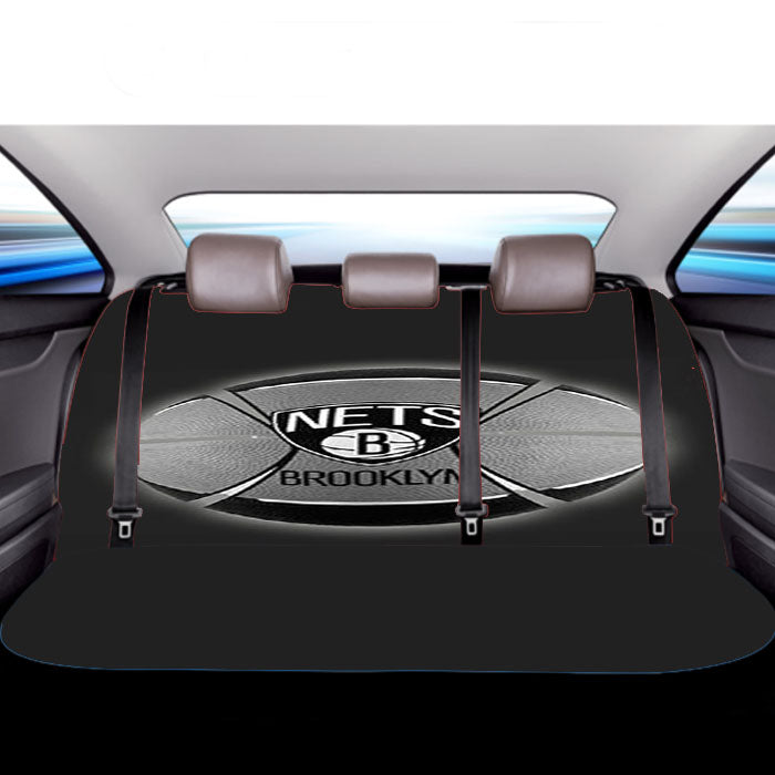Brokliyn Nets Car Back Rear Seat Covers