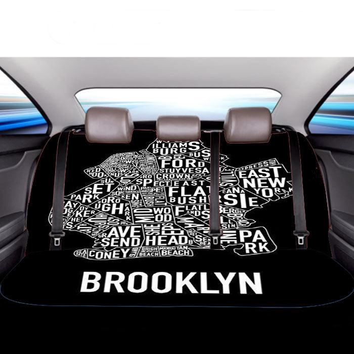 Brooklyn City Car Back Rear Seat Covers