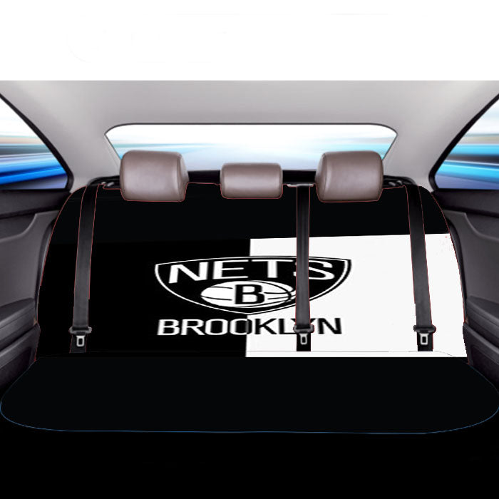 Brooklyn Cover Black White Car Back Rear Seat Covers