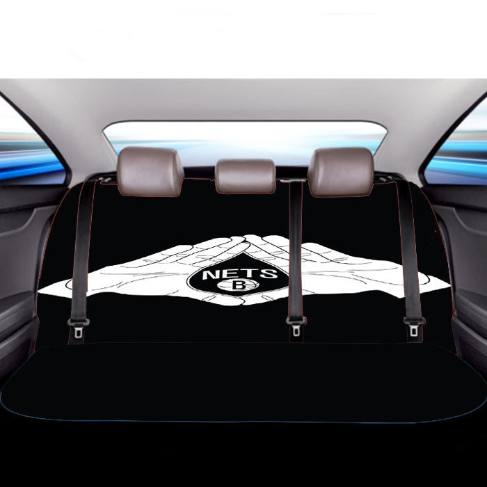 Brooklyn Nets Logo According To Jay Car Back Rear Seat Covers