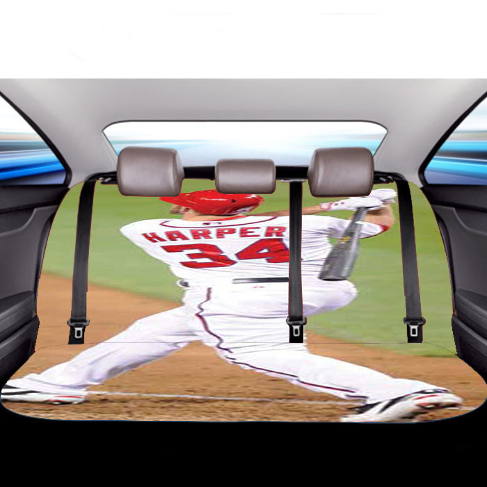 Bryce Harper Car Back Rear Seat Covers