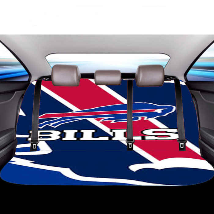 Buffalo Bills Football Team Car Back Rear Seat Covers