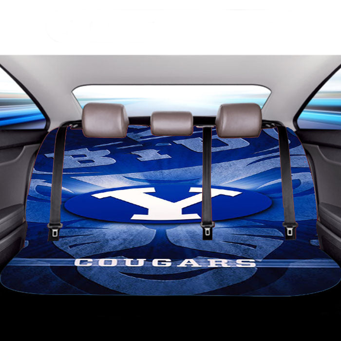 Byu Cougars Car Back Rear Seat Covers