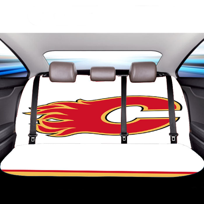Calgary Flames Car Back Rear Seat Covers
