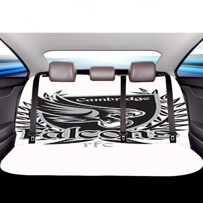 Cambridge Falcons Logo Car Back Rear Seat Covers