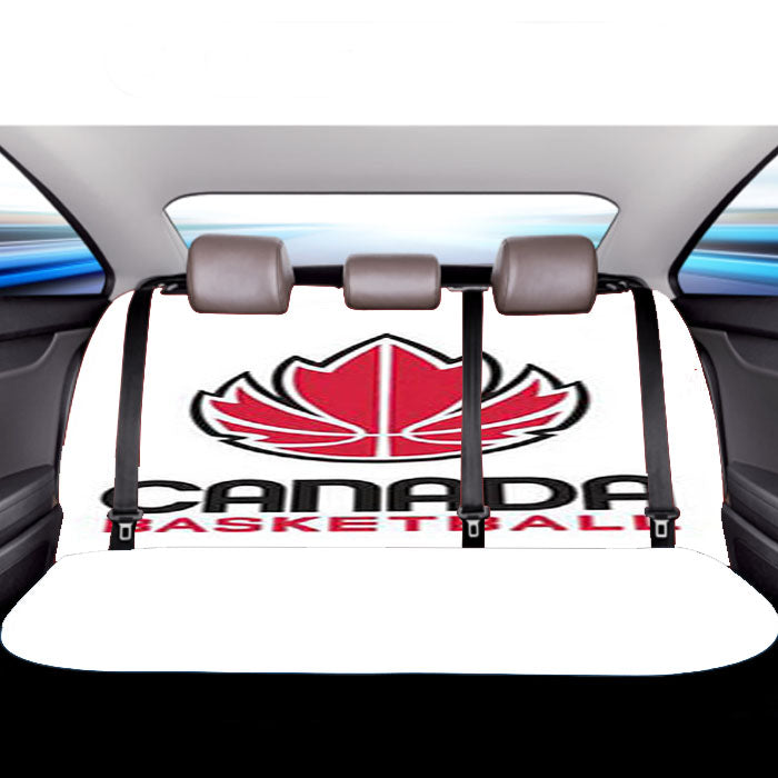 Canada Basketball Car Back Rear Seat Covers