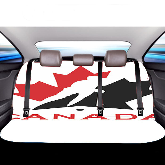 Canada Hockey Logo Car Back Rear Seat Covers