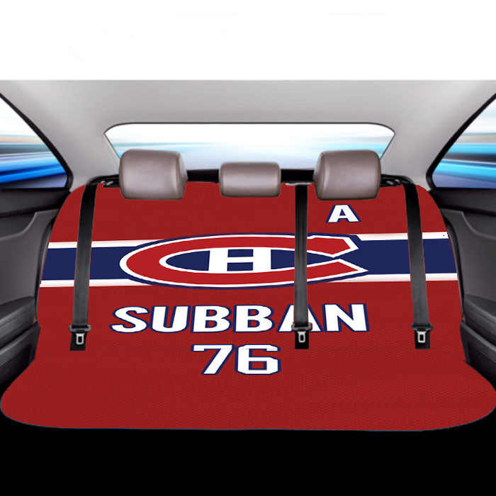 Canadiens Main Roster Car Back Rear Seat Covers