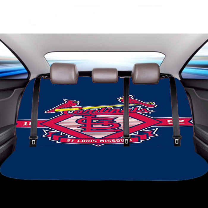 Cardinals Car Back Rear Seat Covers