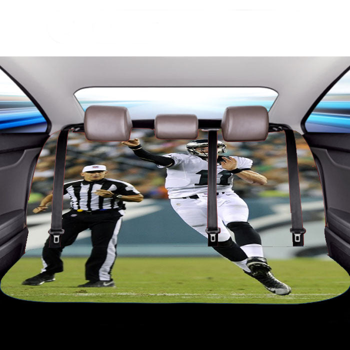 Carson Wentz Eagles Car Back Rear Seat Covers