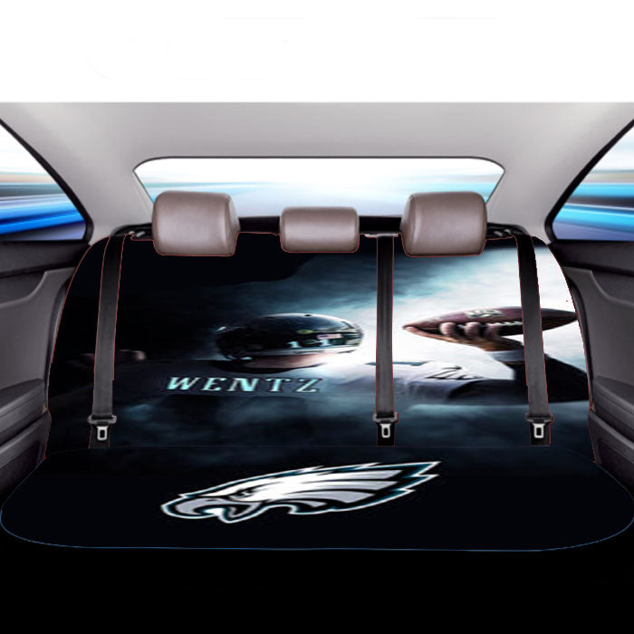 Carson Wentz Philadelphia Eagles Car Back Rear Seat Covers
