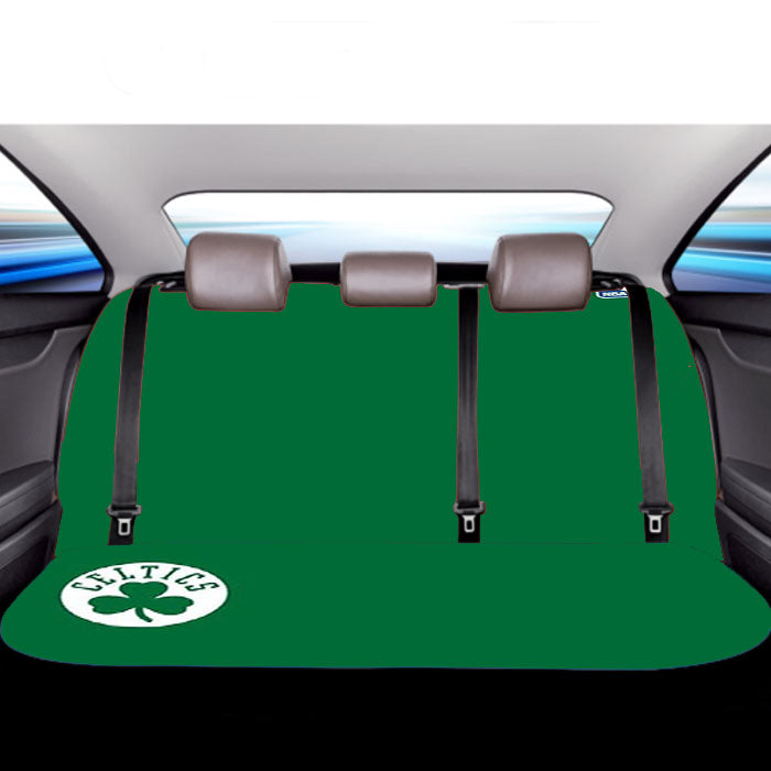 Celtics Nba Basketball Green Car Back Rear Seat Covers