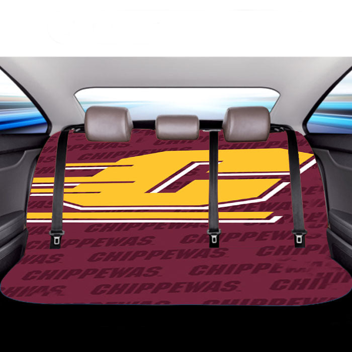 Central Michigan University Car Back Rear Seat Covers