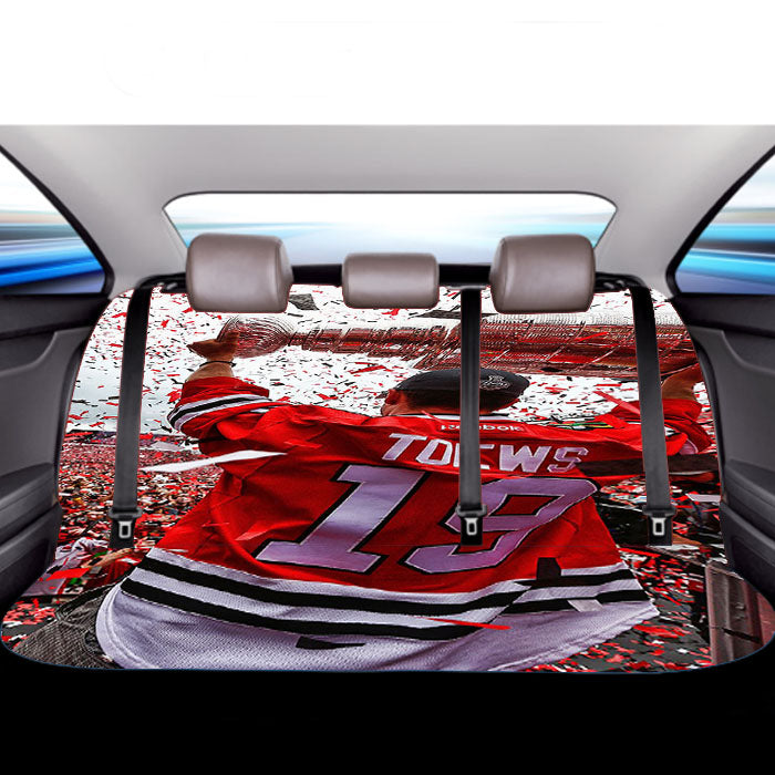 Ceremony Chicagoblackhawks Hockey Car Back Rear Seat Covers