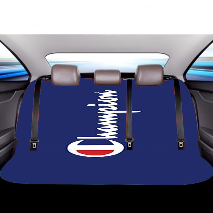 Champion Logo Car Back Rear Seat Covers