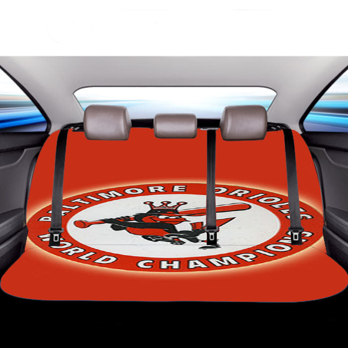 Champion Orioles Car Back Rear Seat Covers