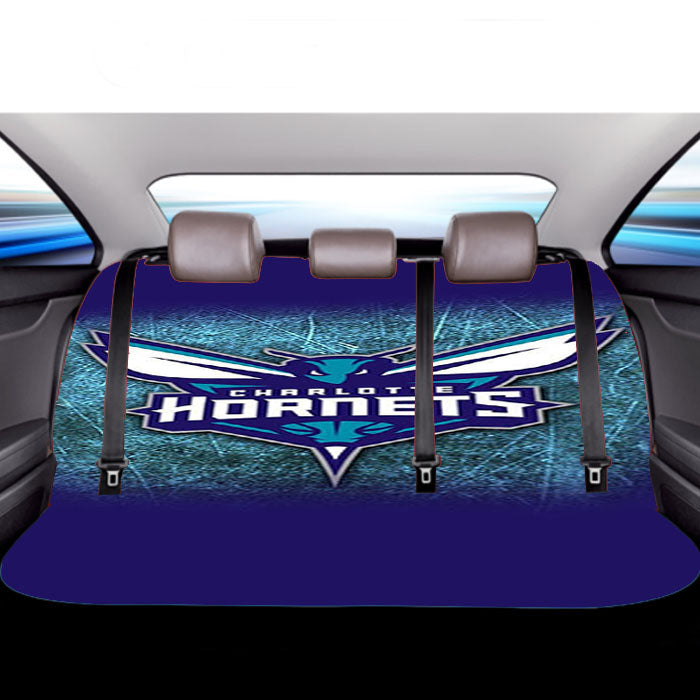 Charlotte Hornets Default Car Back Rear Seat Covers