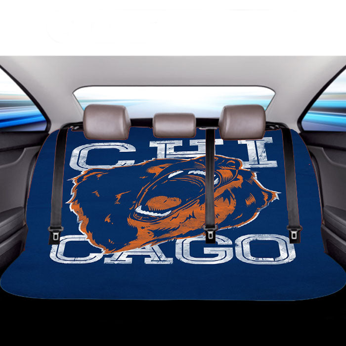 Chicago Anger Car Back Rear Seat Covers