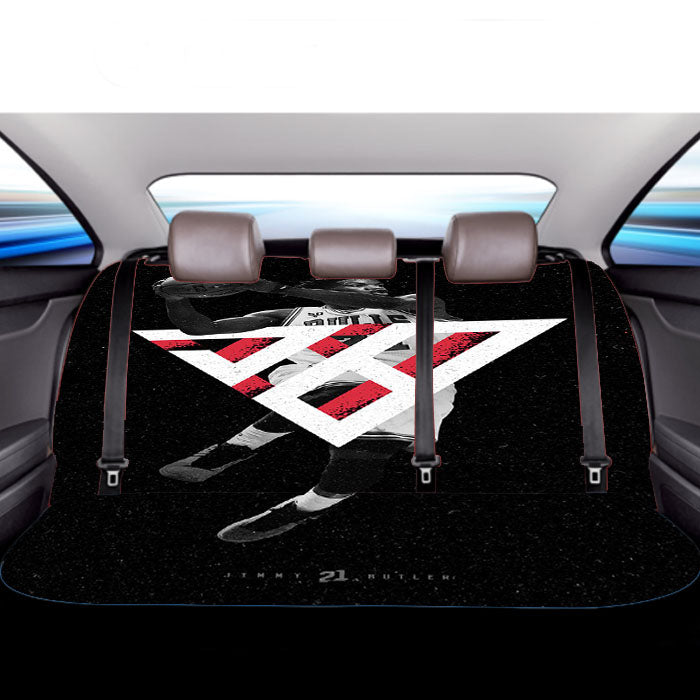 Chicago Bulls Jimmy Butler Car Back Rear Seat Covers