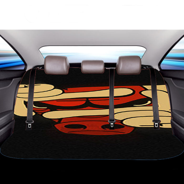 Chicago Bulls Mickey Car Back Rear Seat Covers