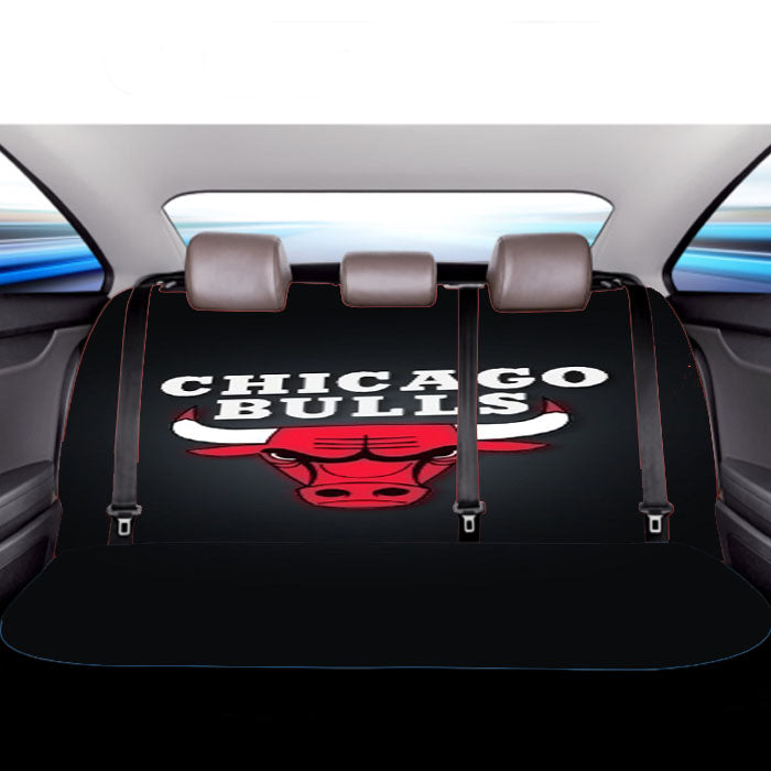 Chicago Bulls Wallpaper Car Back Rear Seat Covers